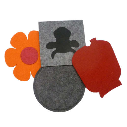 Filz, Logo kann gestanzt werden